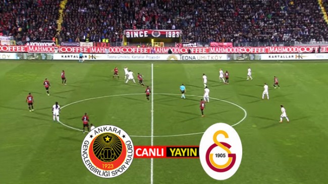 Gençlerbirliği Galatasaray canlı izle | bein sports 1 canlı izle | Galatasaray Gençlerbirliği maçı canlı yayın