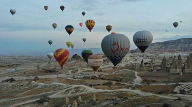 Kapadokya’yı Ocak ayında 42 bin 560 turist ziyaret etti