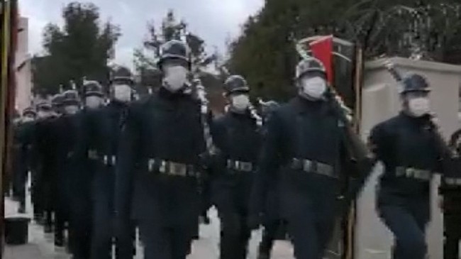 Diyarbakır’daki askerlerden ’18 Mart’ yürüyüşü