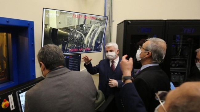 Eskişehir’de, gemisavar füze motoru TEI-TJ300 test edildi