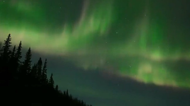 Alaska’da Kuzey Işıkları’nın büyüleyici dansı
