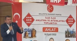 MHP Iğdır Milletvekili Yaşar Karadağ: “Kurulan masa değil tezgah”