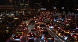 İstanbul’da trafik yüzde 89’u geçti
